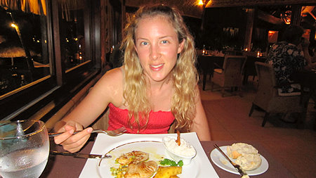 Intercontinental Le Moana Restaurant Bora Bora