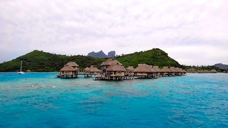 Hilton Nui over water bungalow