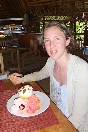 Hilton Bora Bora Vanilla sundae