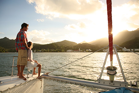 Tahiti Honeymoon sailing