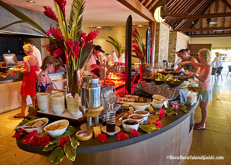 Four Seasons Bora Bora Breakfast