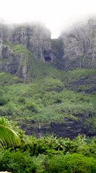 Cave on Mt Otemanu