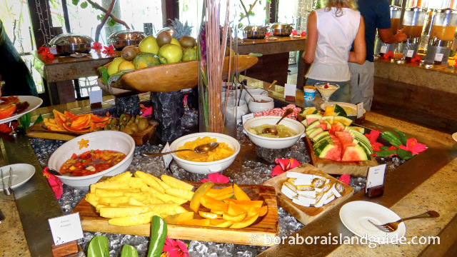 Breakfast buffet at the Intercontinental Thalasso Resort