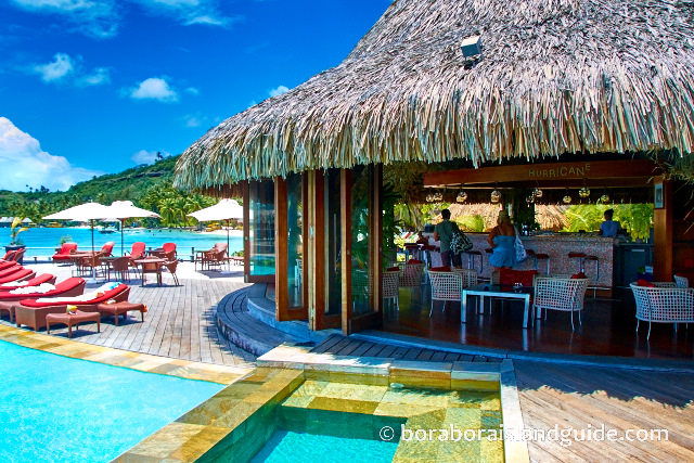 The Hurricane bar at Sofitel Marara Beach Bora Bora