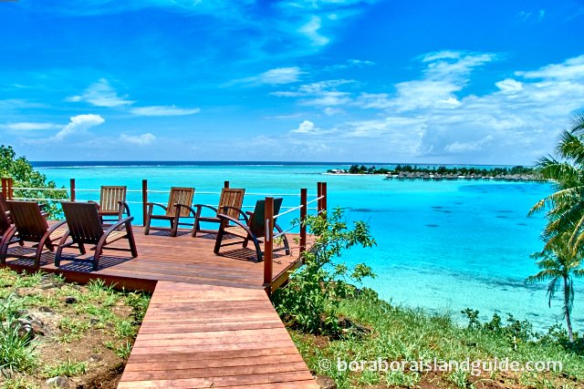 Sofitel Bora Bora hilltop lookout