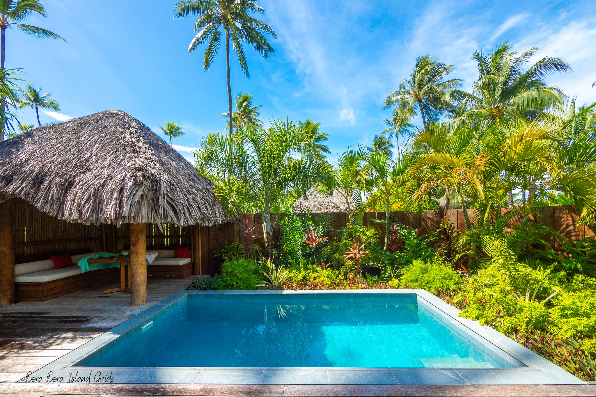 garden villa le bora bora pearl