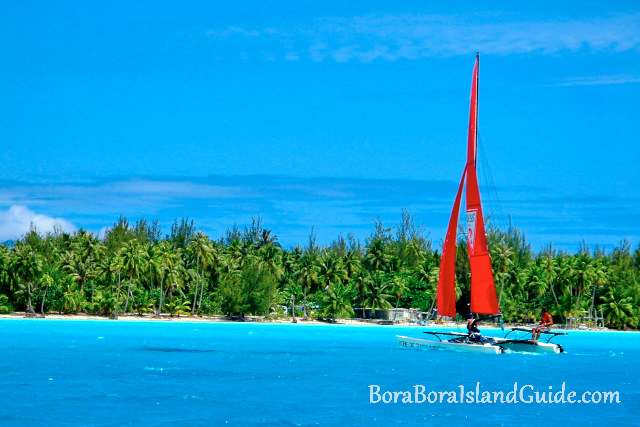 Sailing Bora Bora